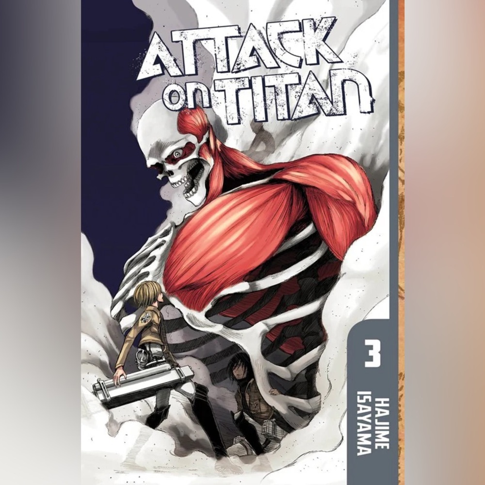 Free when bundled Attack on Titan Volume 3 Manga
